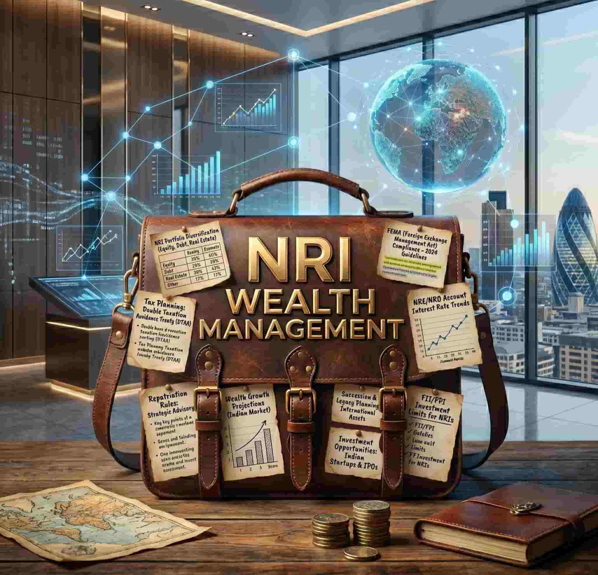 NRI Wealth Management in India: Complete Guide to NRE, NRO Accounts & FEMA Regulations